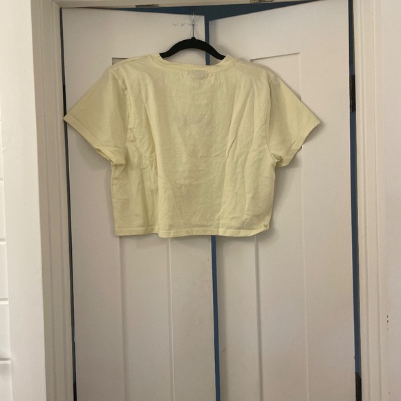 Top Shop "New York" Cropped Tee - Picture 2 of 3